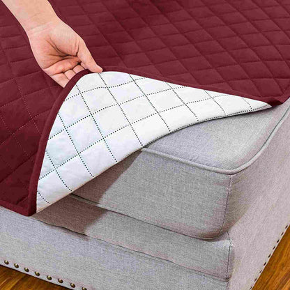 1 Seater Recliner Sofa Slipcover, Non-Slip, Pet & Stain Resistant Couch Protector