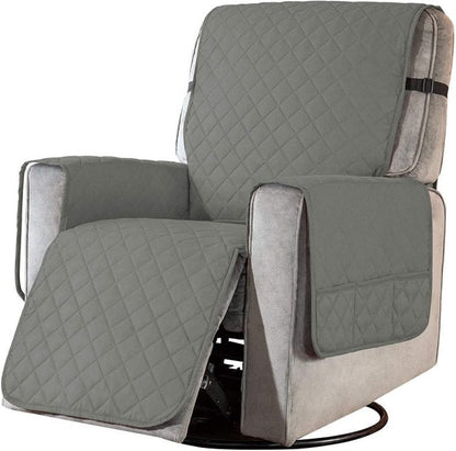 1 Seater Recliner Sofa Slipcover, Non-Slip, Pet & Stain Resistant Couch Protector