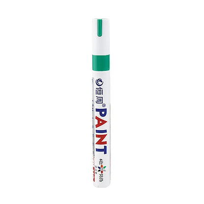 12-Color Waterproof Permanent Paint Markers for Tires and Art