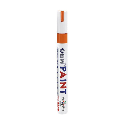 12-Color Waterproof Permanent Paint Markers for Tires and Art