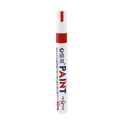 12-Color Waterproof Permanent Paint Markers for Tires and Art