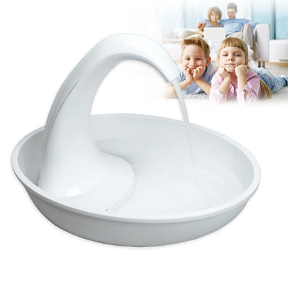 12V Silent Pet Water Fountain with Filter, 1.8L Capacity
