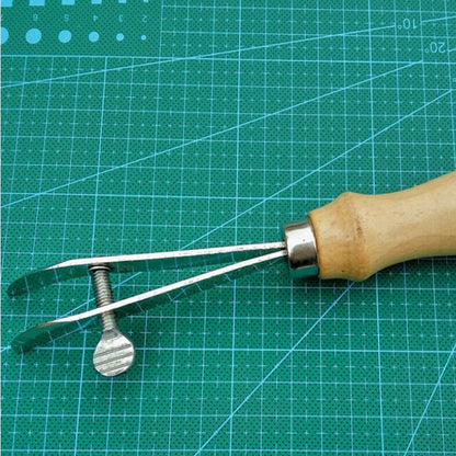 18pcs Ultimate Leather Working Craft Tool Kit, Hand Sewing Kit Leather Tools DIY