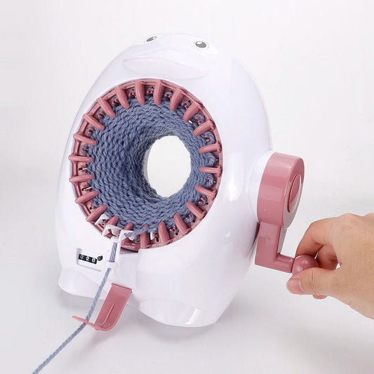 22 Needles Knitting Machine Kit with Row Counter