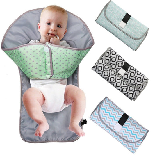 3 In 1 Waterproof Changing Pad Diaper Travel Multifunction Portable Baby