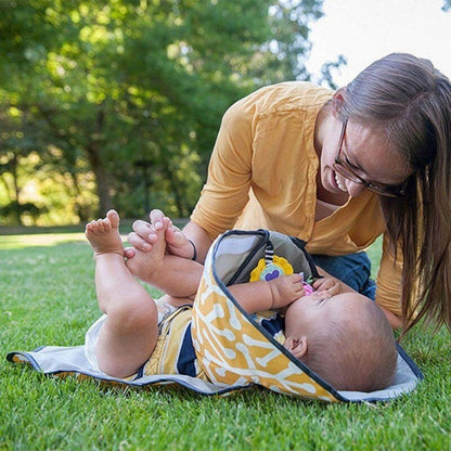 3 In 1 Waterproof Changing Pad Diaper Travel Multifunction Portable Baby