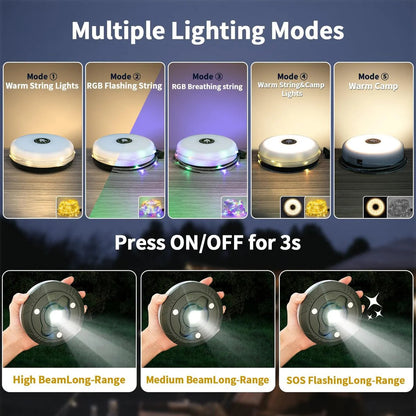 4-in-1 Camping Light