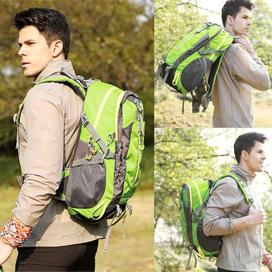 40L Waterproof Outdoor Climbing Backpack