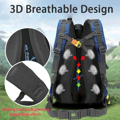 40L Waterproof Outdoor Climbing Backpack