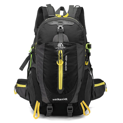 40L Waterproof Outdoor Climbing Backpack