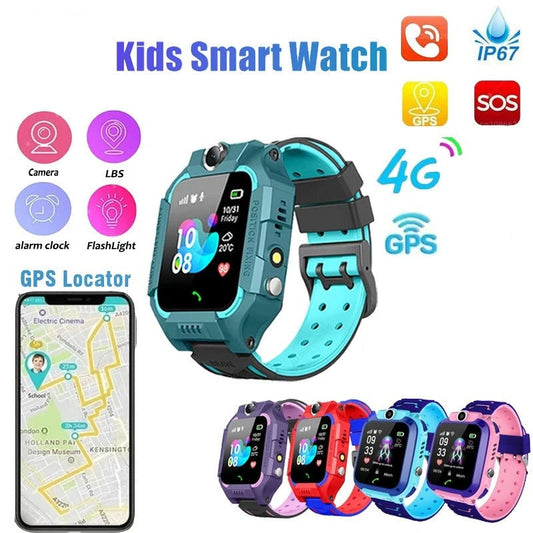 4G Kids GPS Smartwatch with Call, Camera, SOS