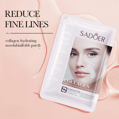 10pcs Collagen Hyaluronic Acid Forehead and Eye Mask Patches