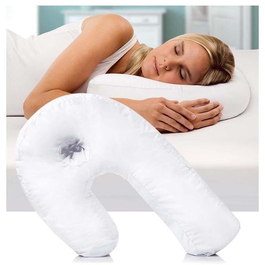 All New Side Sleeper Pillow, Anti-snoring Side Sleeping Fixed Sleeping Position U-shaped Pillow