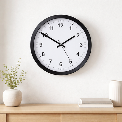 Classic Black Wall Clock