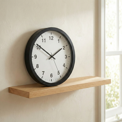 Classic Black Wall Clock