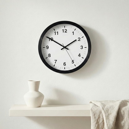 Classic Black Wall Clock