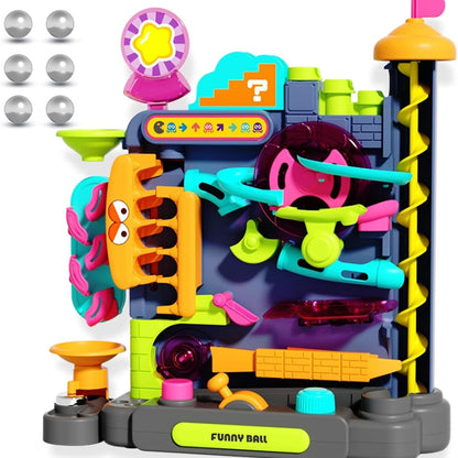 Interactive Track Game with a Multi-Layer Maze and 7 Challenging Levels, Safe Educational Toy for Ages 3+