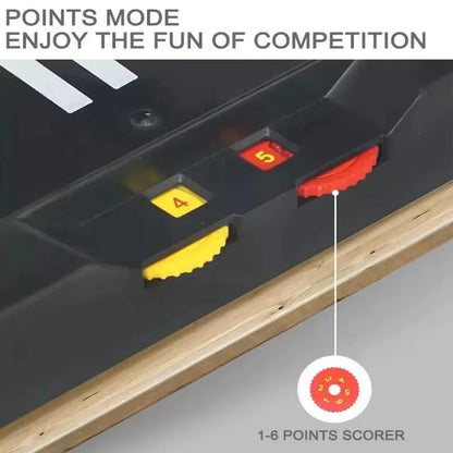 Mini Hockey Soccer with 2-in-1 Game Modes, Helps Improve Reflexes, Safe for Kids Ages 3+