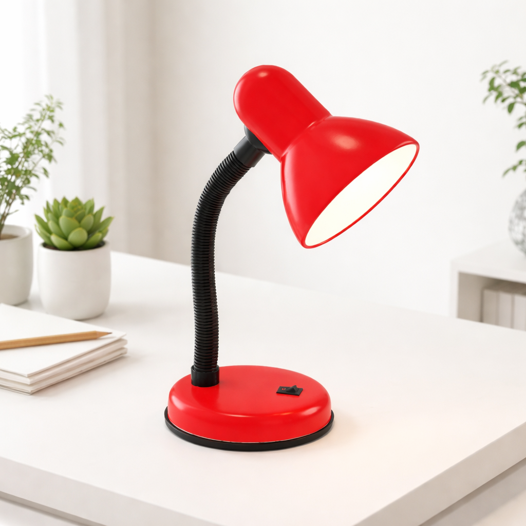 Red Desk Lamp