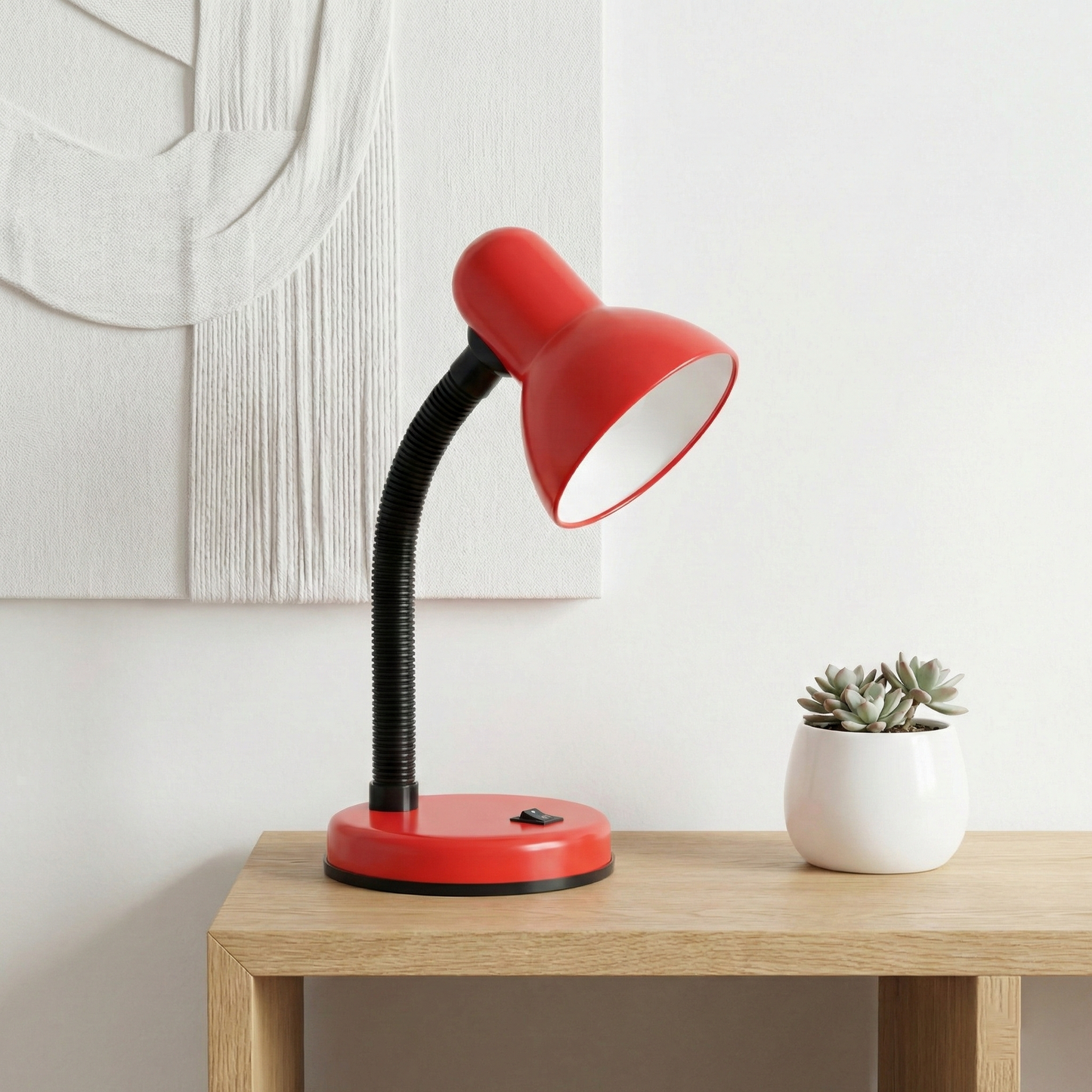 Red Desk Lamp