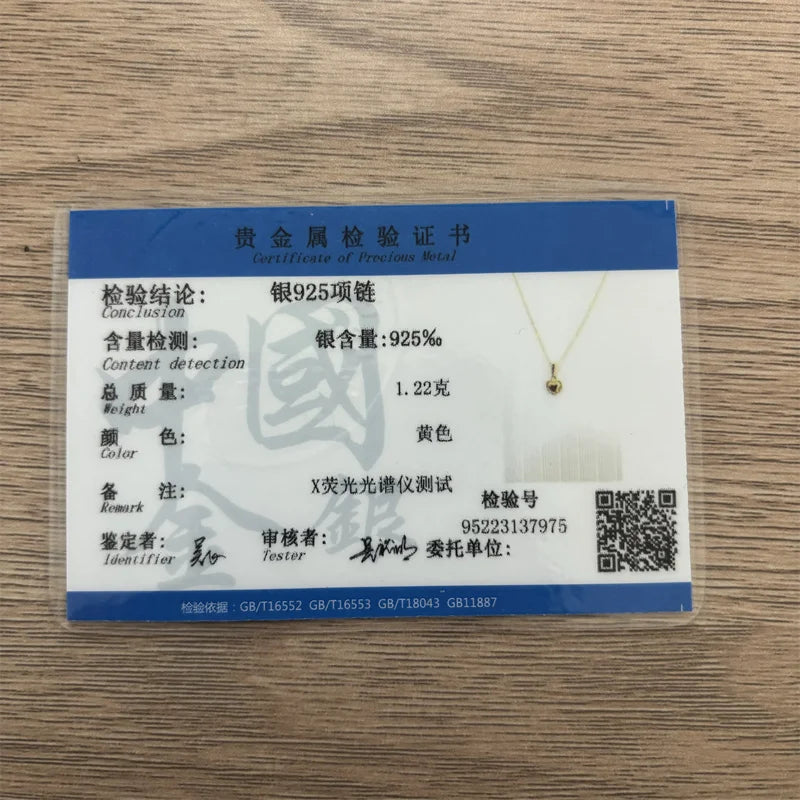 925 Sterling Silver Heart Pendant Necklace Valentine'S Day Gift