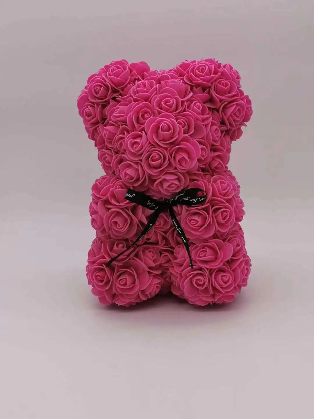 25Cm Rose Bear Romantic Pe Foam Flower Gift