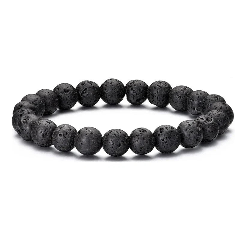 Valentines Gifts For Him 4Pcs 8Mm Stone Bead Bracelets Set