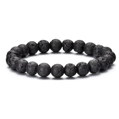 Valentines Gifts For Him 4Pcs 8Mm Stone Bead Bracelets Set