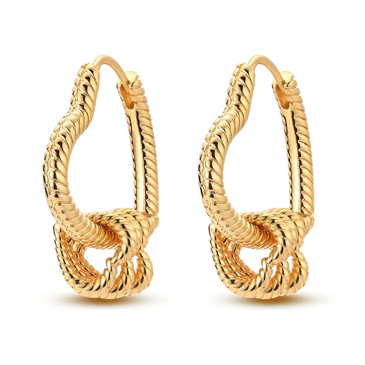 Valentines Gifts For Her Silver Plated Heart Hoop Earrings