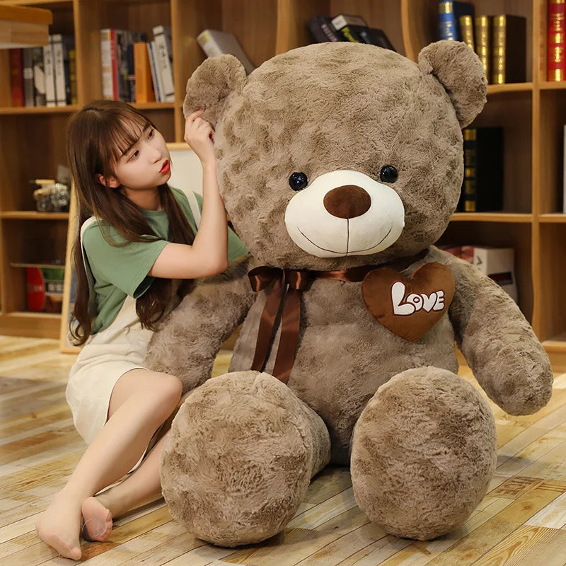 Giant Teddy Bear Plush Love Heart Stuffed Toy Gift