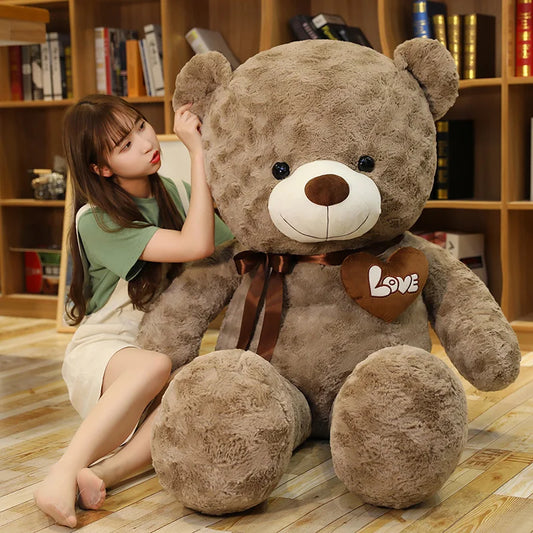 Giant Teddy Bear Plush Love Heart Stuffed Toy Gift