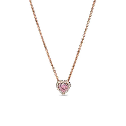 Heart-Shaped 925 Silver I Love You Necklace Valentine'S Day