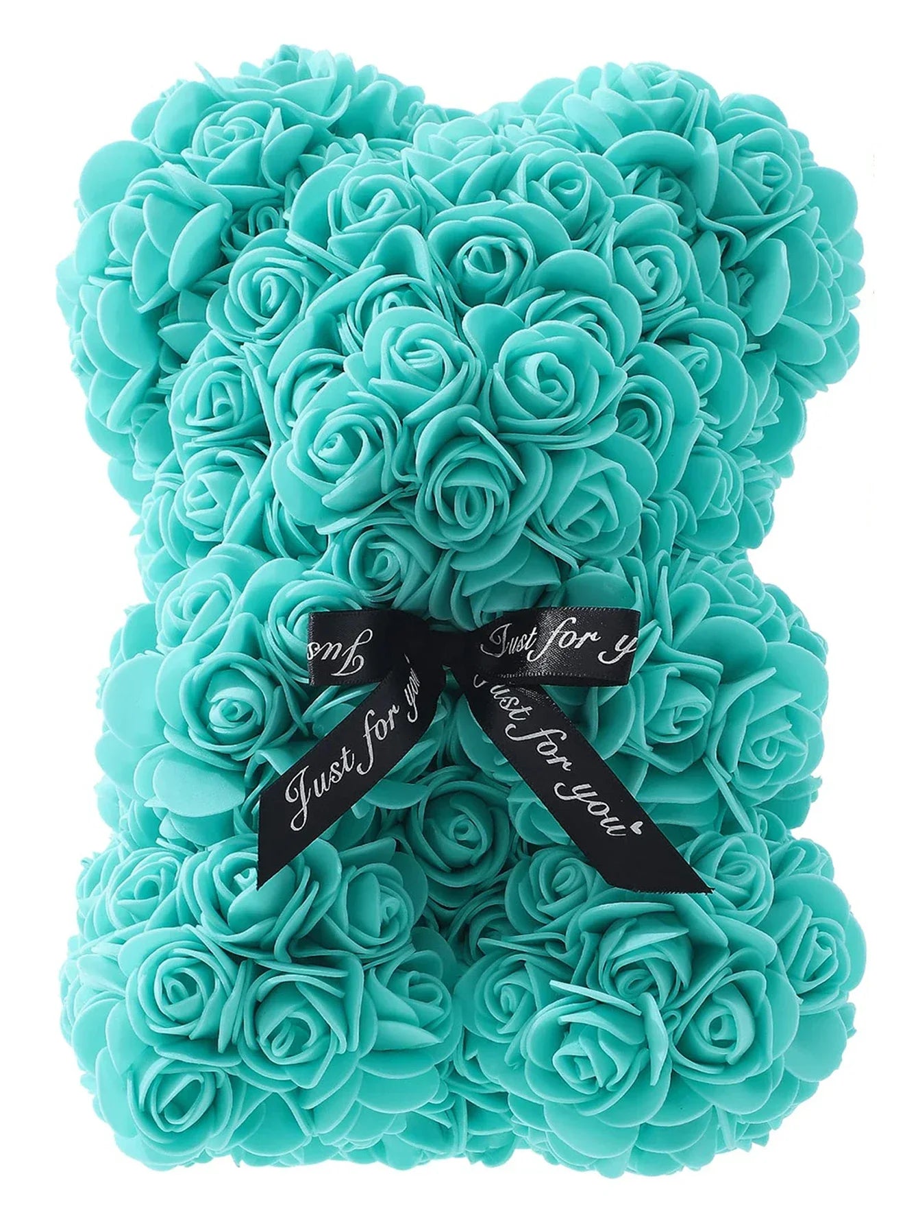 25Cm Artificial Rose Bear Eternal Rose Teddy Gift Decoration