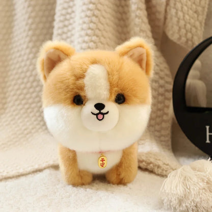 Kawaii Lifelike Fluffy Puppy Dog Plush Toy Gift