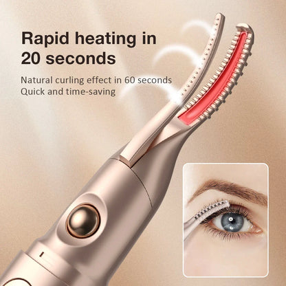 2 In 1 Electric Eyelash Curler And Eyebrow Trimmer