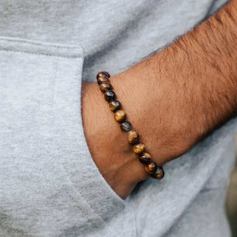 Valentines Gifts For Him 4Pcs 8Mm Stone Bead Bracelets Set