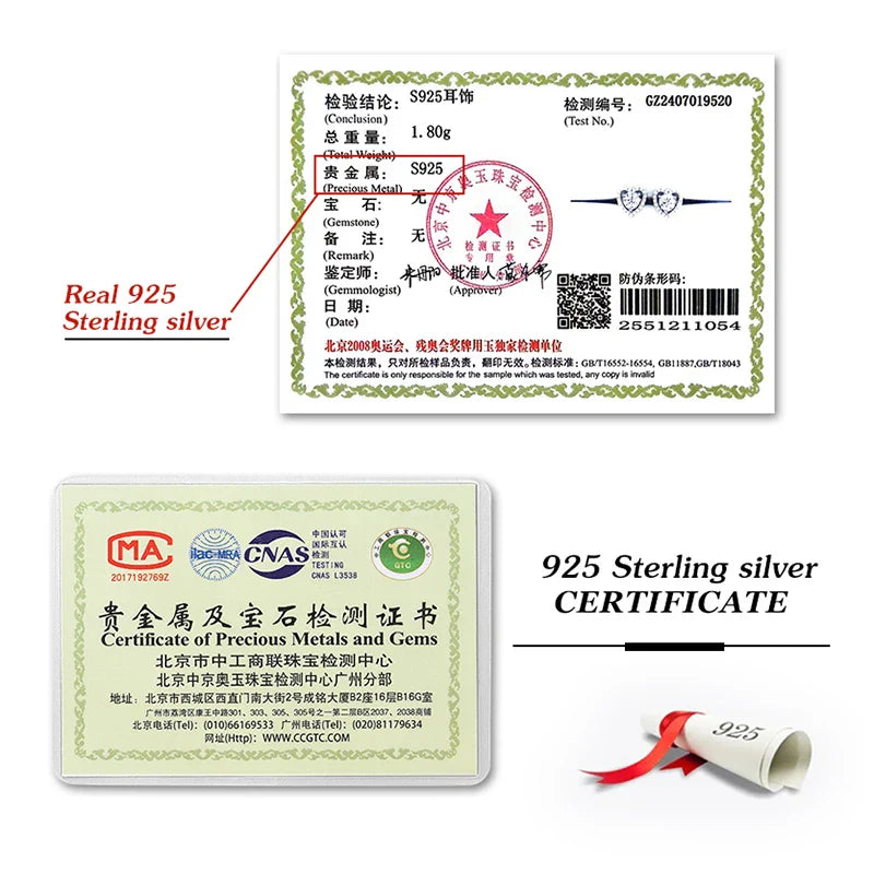 Valentines Gifts For Her Heart Halo Moissanite Stud Earrings