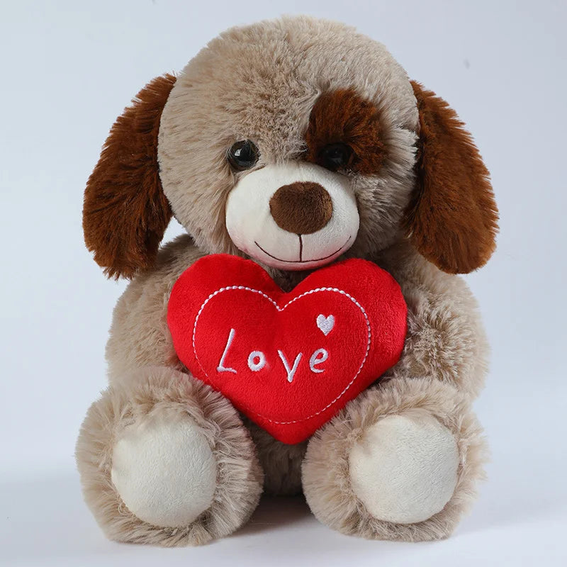 30Cm Giant Teddy Bear And Dog Valentine Plush Gift