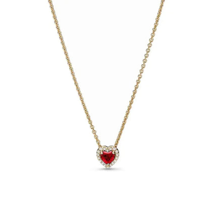 Heart-Shaped 925 Silver I Love You Necklace Valentine'S Day