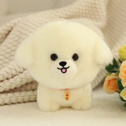 Kawaii Lifelike Fluffy Puppy Dog Plush Toy Gift