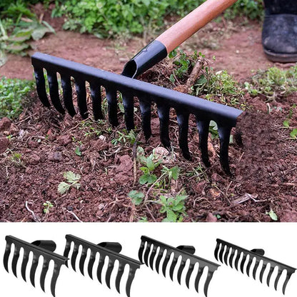 Heavy Duty Metal Rake for Lawn and Garden
