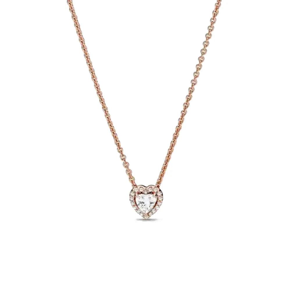 Heart-Shaped 925 Silver I Love You Necklace Valentine'S Day