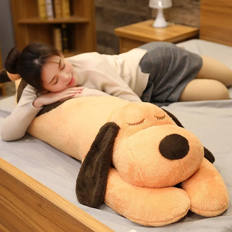 Giant Teddy Bear Dog Plush Pillow Long Soft Stuffed Toy