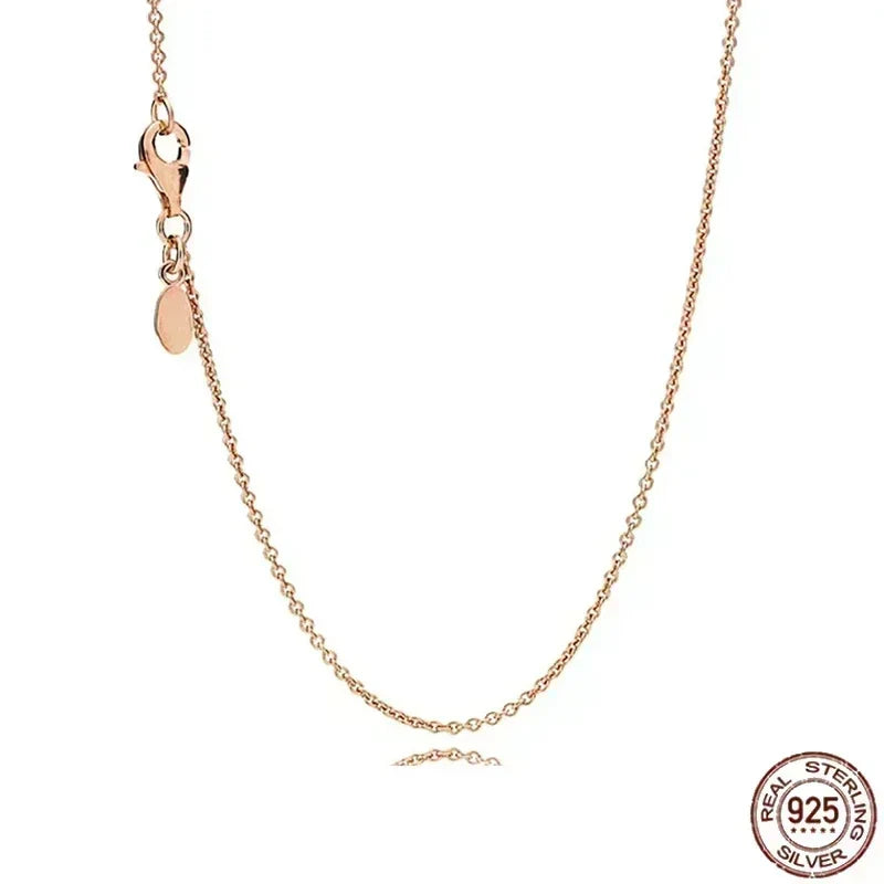 925 Sterling Silver Heart Bowknot Pendant Necklace Valentine'S Day