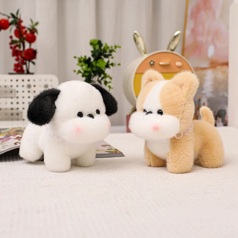 Kawaii Lifelike Fluffy Puppy Dog Plush Toy Gift