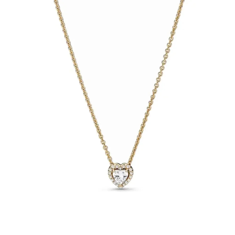 Heart-Shaped 925 Silver I Love You Necklace Valentine'S Day