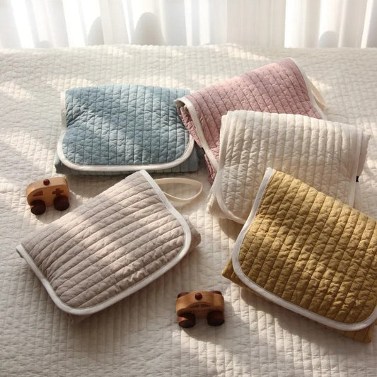Waterproof Cotton Baby Changing Mat Portable and Large