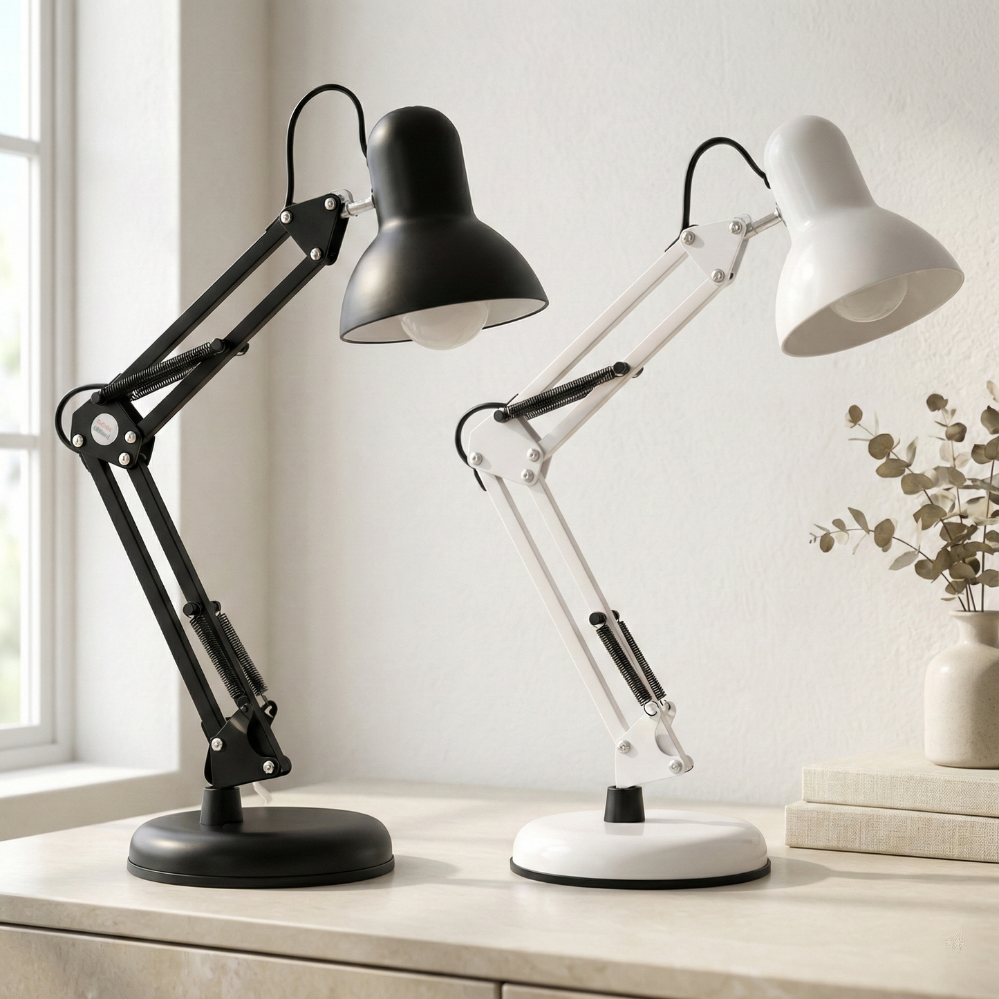 Spring Arm Desk Lamp