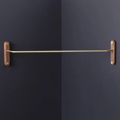 Wall-Mounted Bedroom Corner Clothes Rack For Space Saving