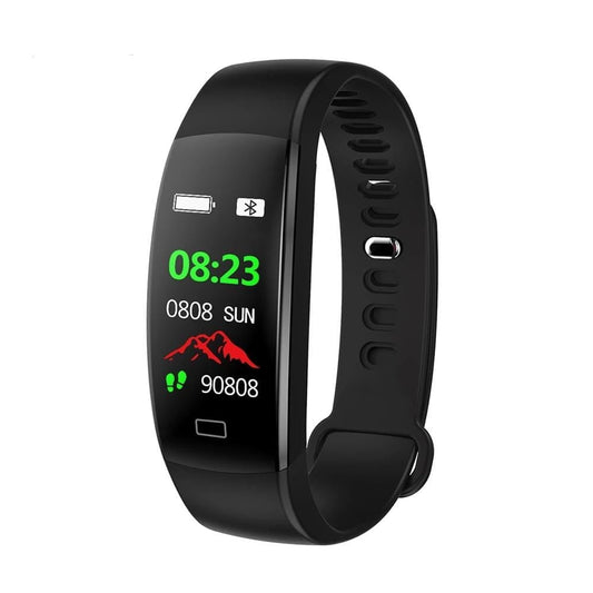 Waterproof Fitness Smartwatch with Heart & BP Monitor